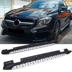 Πλαϊνά σκαλοπάτια AMG look για Mercedes-Benz GLA-Class (X156) 2014 - 2020